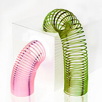 Buy canvas prints of Slinky Set by Kelly Bailey