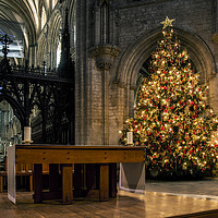 Buy canvas prints of Christmas at the Cathedral by Kelly Bailey