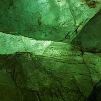 Buy canvas prints of Crystalline Green by Kelly Bailey