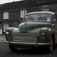 Buy canvas prints of Morris Minor Colour Pop by Kelly Bailey