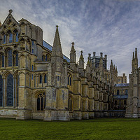 Buy canvas prints of Ely Cathedral by Kelly Bailey