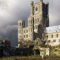 Buy canvas prints of Ely Cathedral  by Kelly Bailey