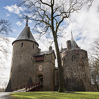Buy canvas prints of From woodland to Castell Coch by Ramas King