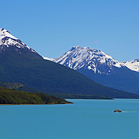 Buy canvas prints of Lake Argentina near Perito Moreno Glacier by Mark Seleny