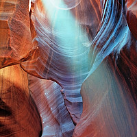 Buy canvas prints of All colors of Antelope Canyon - 5 by Mark Seleny