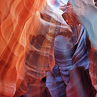Buy canvas prints of All colors of Antelope Canyon - 6 by Mark Seleny