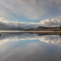 Buy canvas prints of Loch Doon Reflections by Tony Keogh