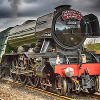 Buy canvas prints of Flying Scotsman by Tony Keogh