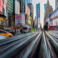 Buy canvas prints of Times Square in New York by Tony Keogh