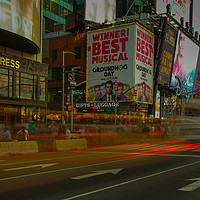 Buy canvas prints of Times Square in New York by Tony Keogh