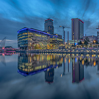 Buy canvas prints of Media City at Salford Quays by Tony Keogh