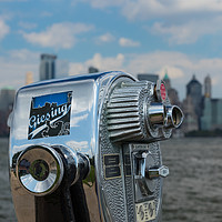 Buy canvas prints of Manhattan Skyline by Tony Keogh