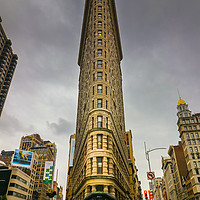 Buy canvas prints of New York's Iconic Flatiron Building by Tony Keogh