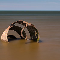 Buy canvas prints of Mary's Shell at Cleveleys on the Fylde Coast by Tony Keogh
