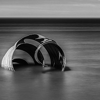 Buy canvas prints of Mary's Shell at Cleveleys on the Fylde Coast by Tony Keogh