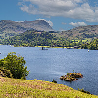 Buy canvas prints of Ullswater in the Lake District by Tony Keogh