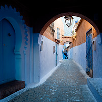 Buy canvas prints of Chefchaouen by Franck Metois