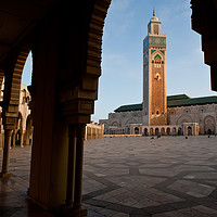 Buy canvas prints of Hassan II mosque by Franck Metois
