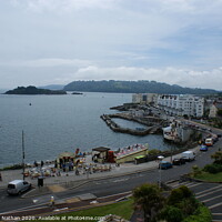 Buy canvas prints of Majestic Plymouth Seafront by Graham Nathan