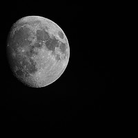 Buy canvas prints of Moon  by Mike Rockey