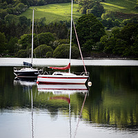 Buy canvas prints of Reflections on Lake Ullswater by John Stoves