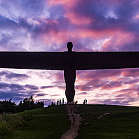Buy canvas prints of Angel Of The North Sculpture by John Stoves