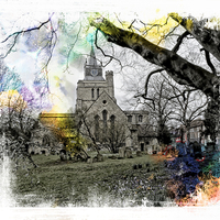 Buy canvas prints of  St. Mary's Church by Randal Cheney
