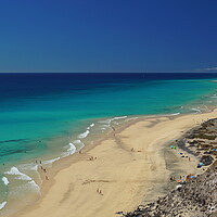 Buy canvas prints of Playa de Malnombre, Fuerteventura by Ashley Wootton