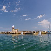 Buy canvas prints of Howth Harbour, Dublin, Ireland  by Ashley Wootton