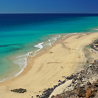 Buy canvas prints of Playa El Salmo, Fuerteventura by Ashley Wootton