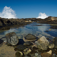Buy canvas prints of Rockpool by Ashley Wootton