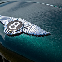 Buy canvas prints of Bentley reflections by Martin Bennett