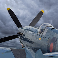 Buy canvas prints of Spitfire by Martin Bennett