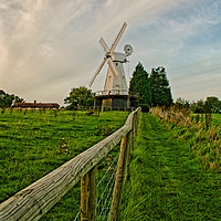 Buy canvas prints of Path To The Windmill by Scott Stevens