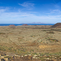 Buy canvas prints of Volcano Panorama, Fuerteventura by John Parker