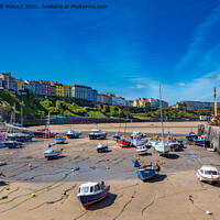 Buy canvas prints of Tenby Harbour  by RICHARD MOULT