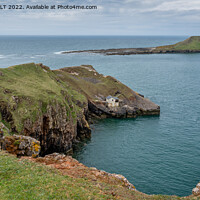 Buy canvas prints of Worms Head On Gower South Wales by RICHARD MOULT