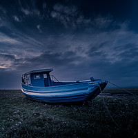 Buy canvas prints of Waiting for the tide  by RICHARD MOULT
