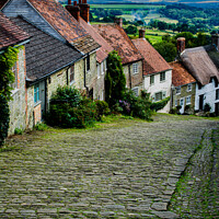 Buy canvas prints of Hovis Hill by RICHARD MOULT