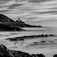 Buy canvas prints of Bracelet Bay on Gower long exposure by RICHARD MOULT