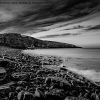 Buy canvas prints of Dunraven Bay by RICHARD MOULT