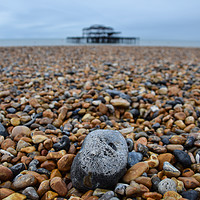 Buy canvas prints of Brighton Rock by Roger Utting