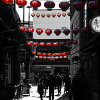 Buy canvas prints of Entering Birmingham's Chinatown by Roger Utting