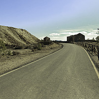 Buy canvas prints of Road to the ruined house by Juan Ramón Ramos Rivero
