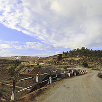 Buy canvas prints of Dirt road to the mines by Juan Ramón Ramos Rivero