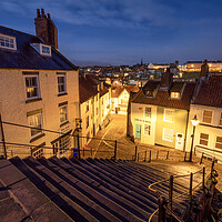 Buy canvas prints of Whitby Streets by David Semmens