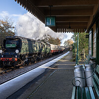 Buy canvas prints of Harmans Cross Station by David Semmens