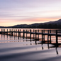 Buy canvas prints of Coniston Water Jetty by David Semmens