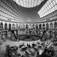 Buy canvas prints of Corn Exchange lunch by David Semmens