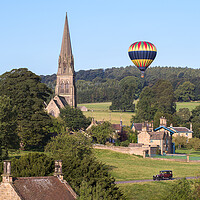 Buy canvas prints of Edensor lost in the past by David Semmens